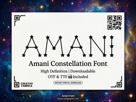 Amani Font: Elevate Your Handmade Brand