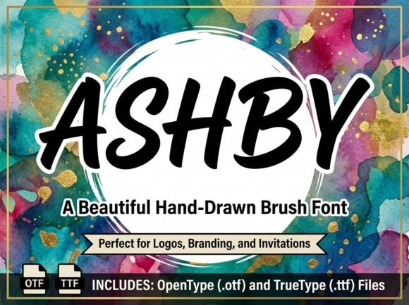 Ashby: A Bold Display Font for Makers