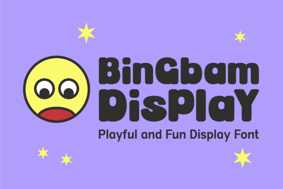 Bingbam Display Font for Bold Brand Identity
