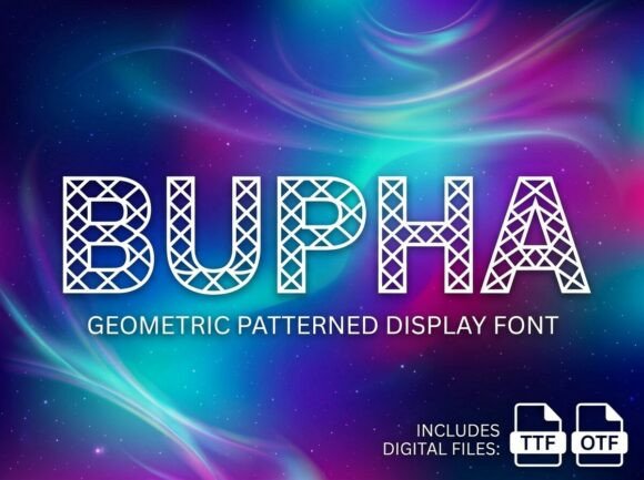 Bupha: A Bold Display Font for Impactful Campaigns