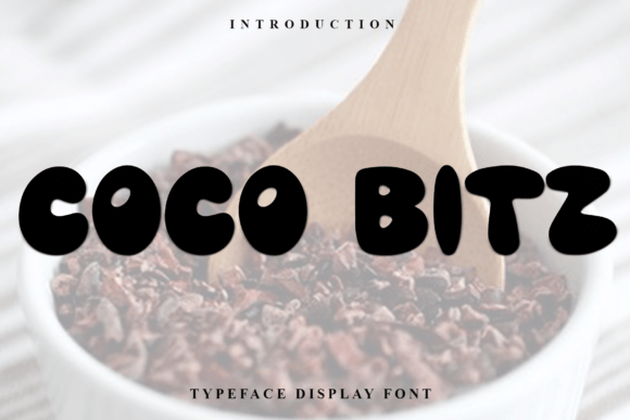 Coco Bitz: A Festive Display Font for Crafters