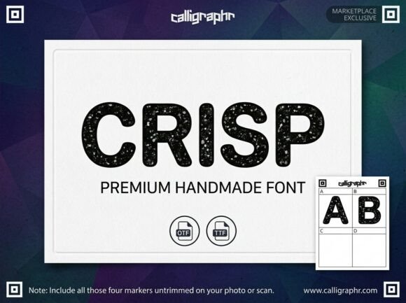 Crisp Typeface for Bold Campaign Design