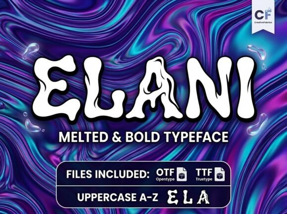 Elani Font Review: A Stunning Display Typeface for Bold Designs