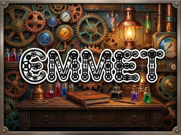 Emmet: A Bold Display Font for Makers