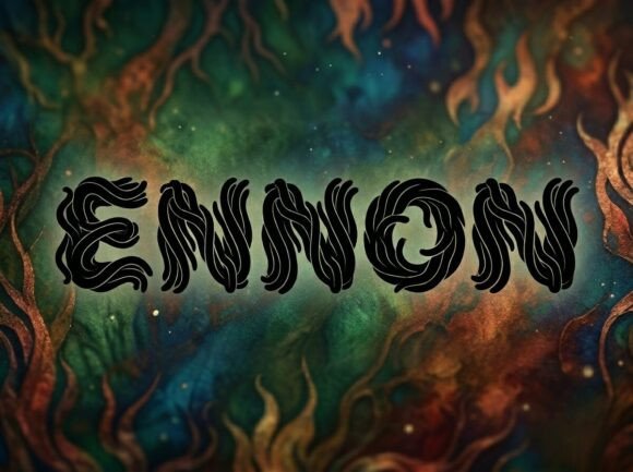 Ennom: The Organic Display Font for Modern Brands