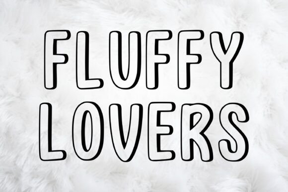 Fluffy Lovers Font for Cozy Branding