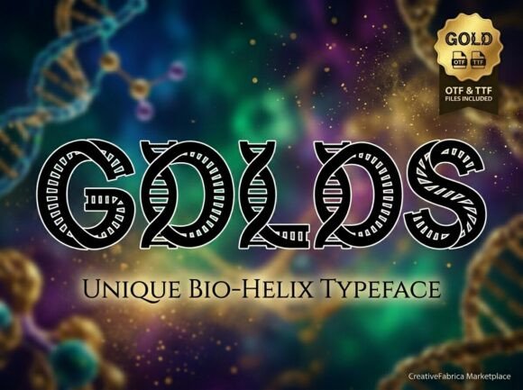 Golds: A Bold Display Font for Modern Branding