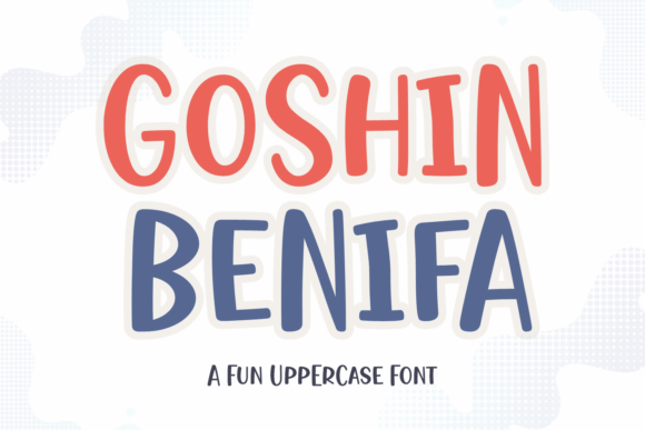 Goshin Benifa: A Playful Display Font for Web Design