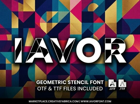 Iavor: A Bold Display Font for Editorial Impact