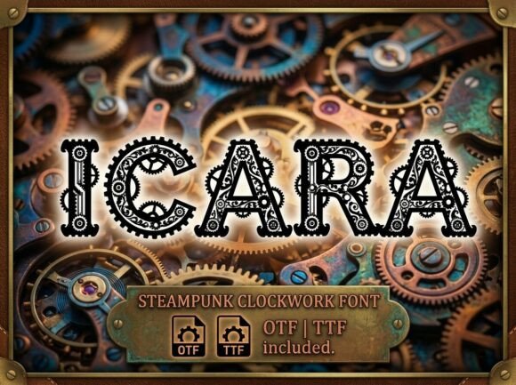 Icara Typeface for Bold Campaign Headlines
