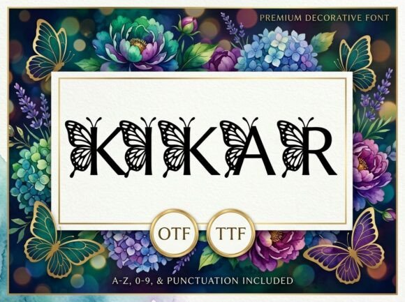 Kikar Typeface for Elegant Web Design