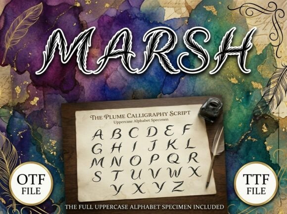 Marsh Display Font for Bold Campaign Headlines