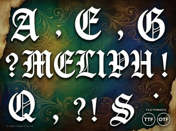 Meliph: A Premium Display Font for Editorial Impact