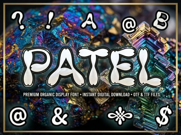 Patel: A Bold Display Font for Editorial Design