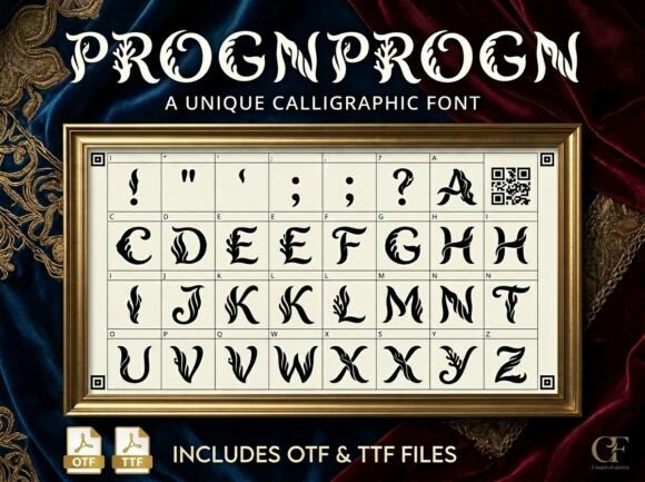 Progn: A Distinctive Display Font for Editorial Design