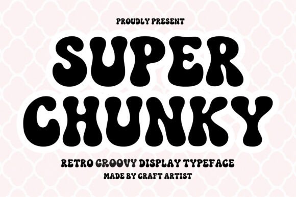 Super Chunky: The Retro Display Font for Bold Web Headers