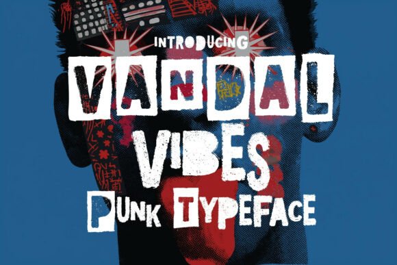 Vandal Vibes: The Ultimate Rebellious Display Font