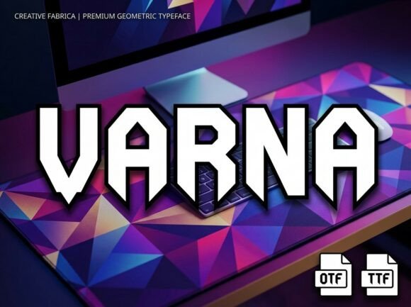 Varna Typeface for Bold Brand Identity