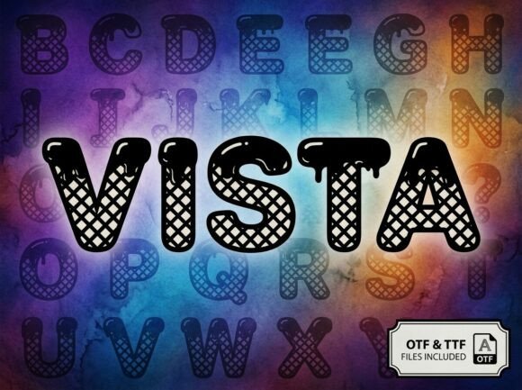 Vista Display Font for Modern Web Design