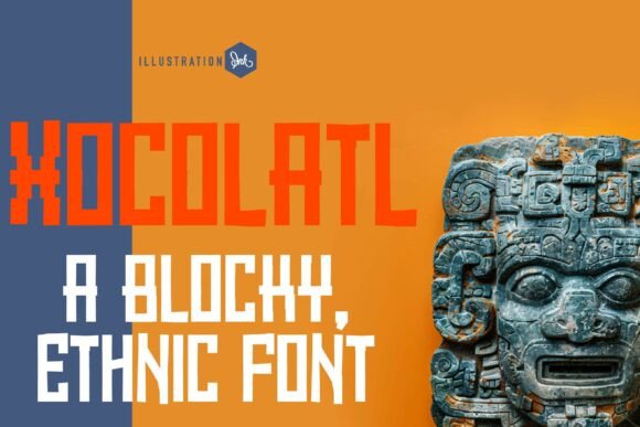 Xocolatl: A Monumental Display Font for Bold Branding